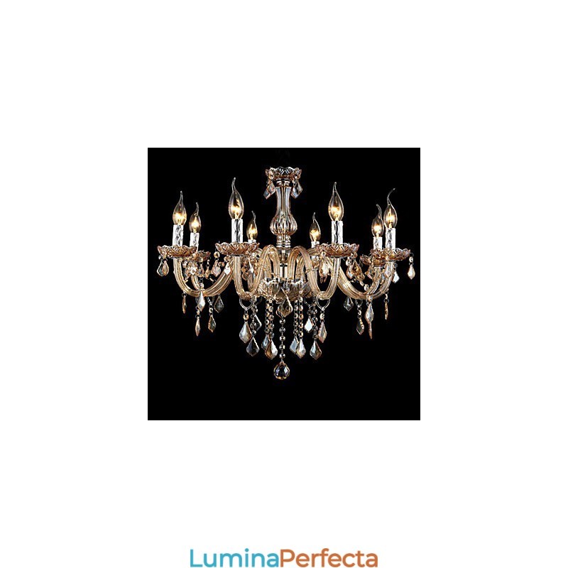 Lumanare Cristal De Lux Cristal Amber