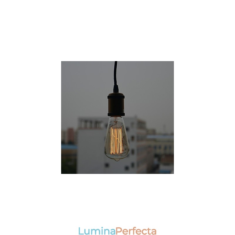 Lampă tradițională clasică vintage în stil mini galvanizat