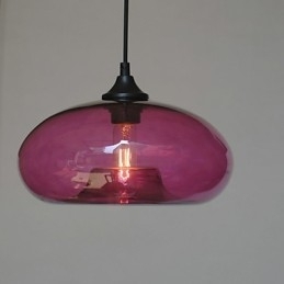 Pandantiv Caracteristic Modern 1 Lumină Cu Abajur Transparent