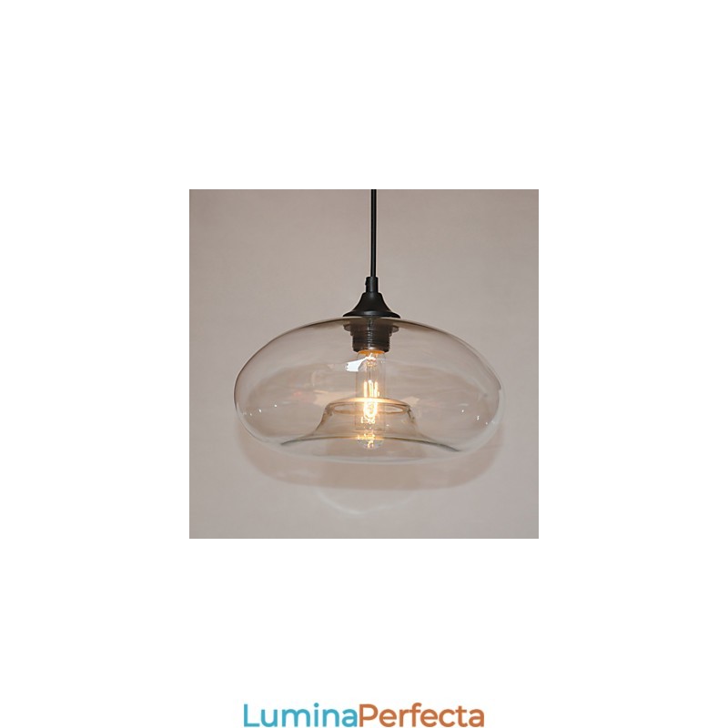 Pandantiv Caracteristic Modern 1 Lumină Cu Abajur Transparent