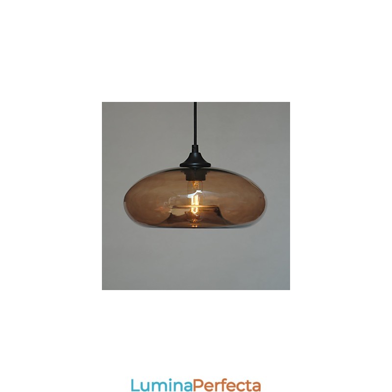 Pandantiv Caracteristic Modern 1 Lumină Cu Abajur Transparent