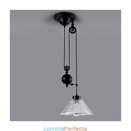 Pandantiv Vintage 1 Lumină Island Light Pandantive Foyer Metal + Galss Pandantiv Vintage 1 Lumină Island Light Pandantive Foyer Metal + Galss