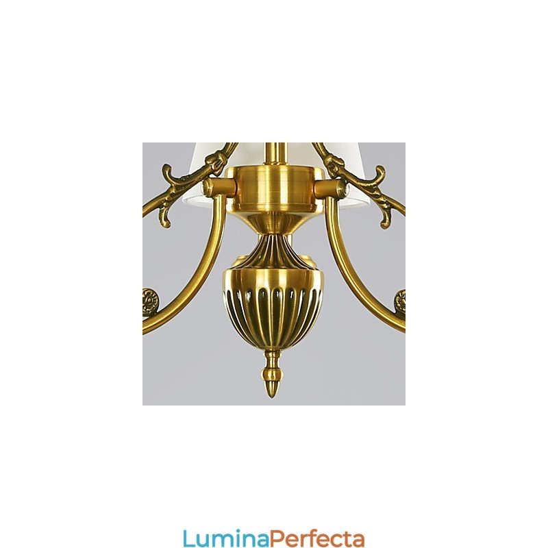 Familie de lumini suspendate cu design decorativ modern modern alb pur