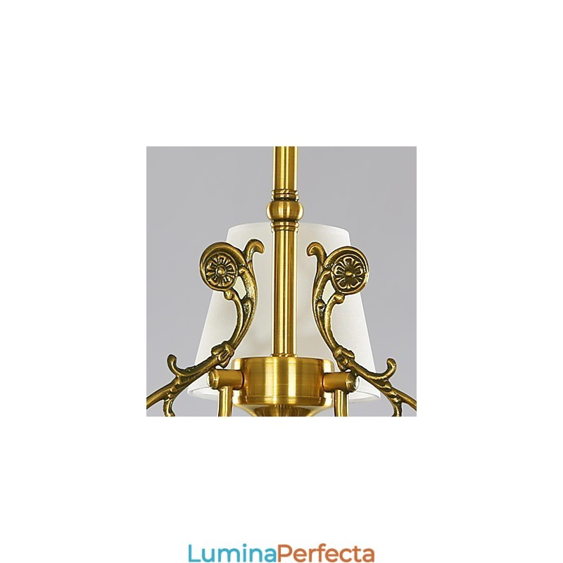 Familie de lumini suspendate cu design decorativ modern modern alb pur