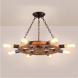 Candelabru din rășină de fier nostalgic