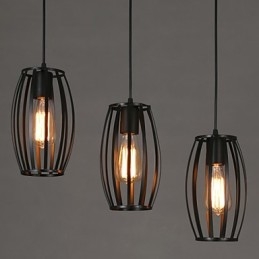 Candelabru din fier forjat, cu un singur cap, care restaurează modurile antice Creative Loft