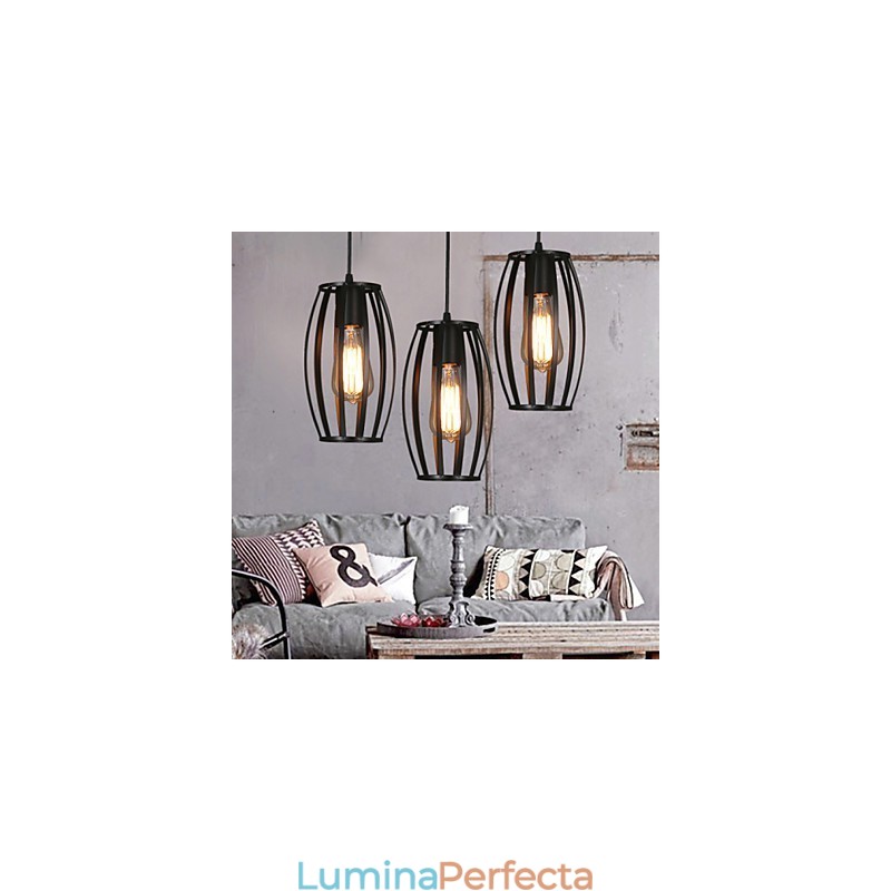 Candelabru din fier forjat, cu un singur cap, care restaurează modurile antice Creative Loft
