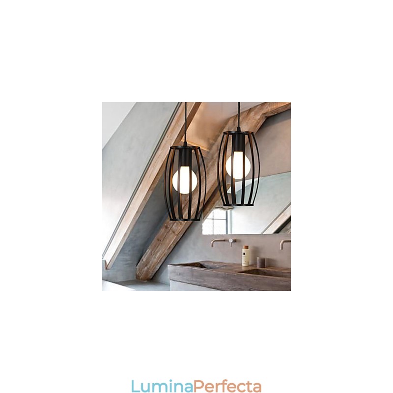 Candelabru din fier forjat, cu un singur cap, care restaurează modurile antice Creative Loft