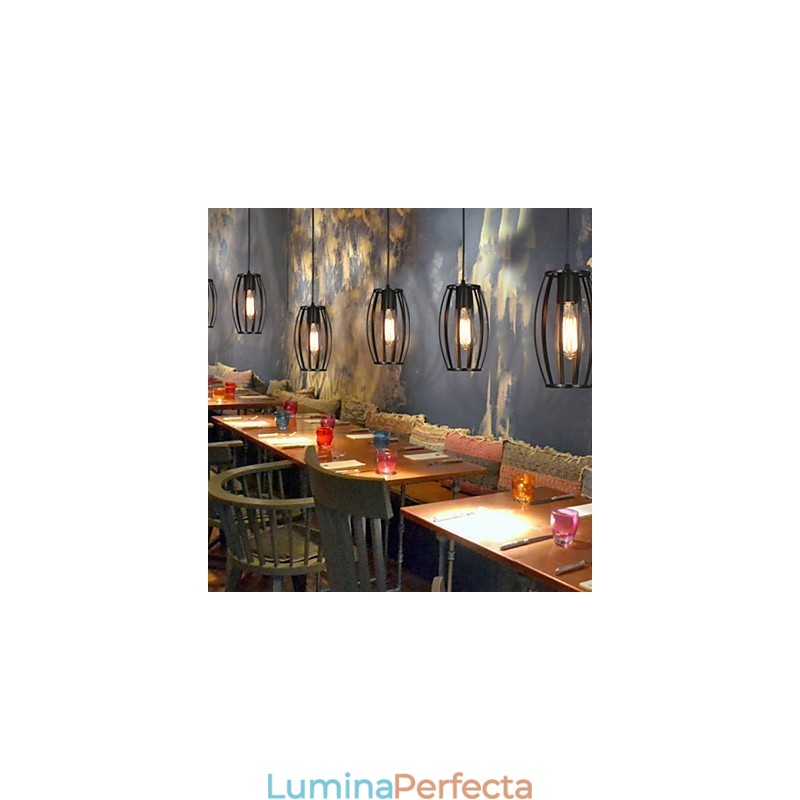 Candelabru din fier forjat, cu un singur cap, care restaurează modurile antice Creative Loft