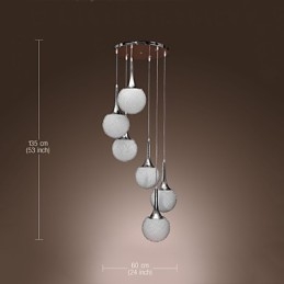 Glob contemporan modern, metal galvanizat