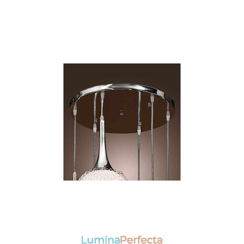 Glob contemporan modern, metal galvanizat