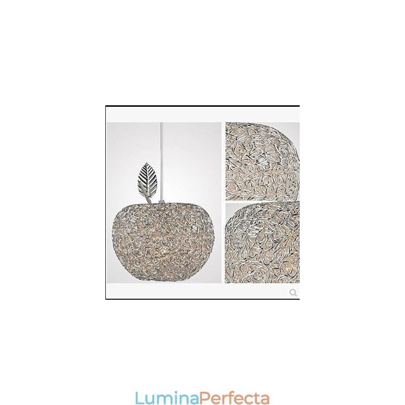 Candelabru din aluminiu țesut cu lampă cu șapte capete Apple