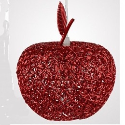 Candelabru din aluminiu țesut cu lampă cu șapte capete Apple