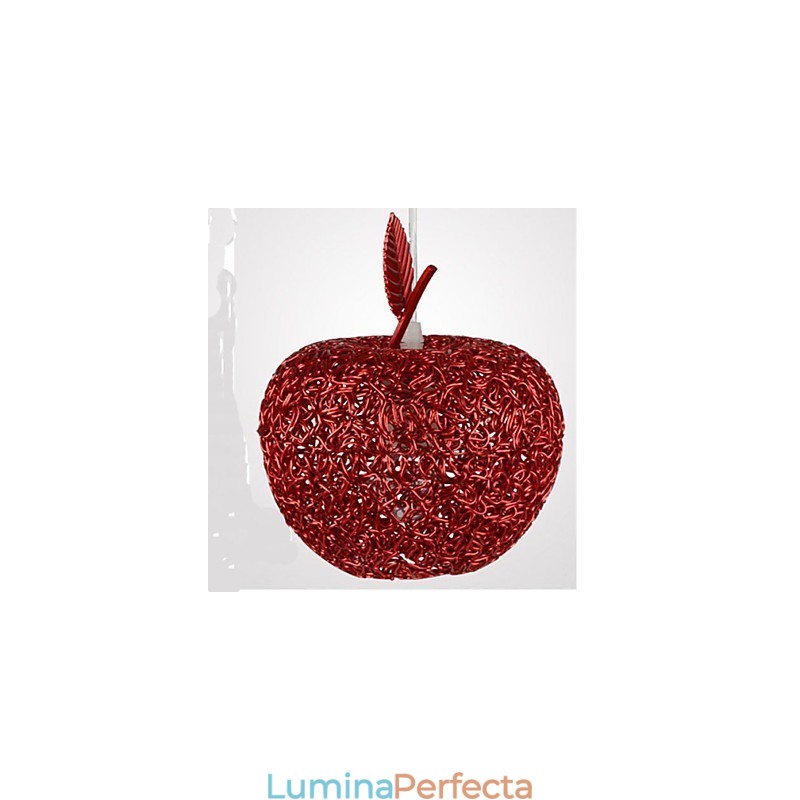 Candelabru din aluminiu țesut cu lampă cu șapte capete Apple