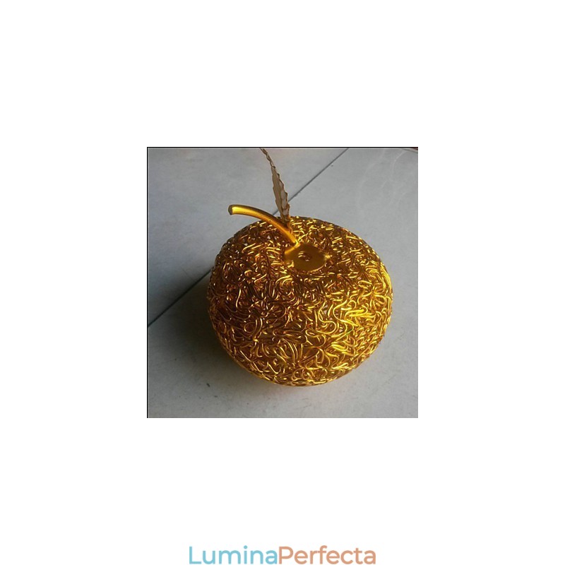 Candelabru din aluminiu țesut cu lampă cu șapte capete Apple