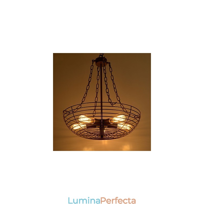 Plafoniere retro clasice din metal Lampe suspendate simple Lampă suspendată cafenea