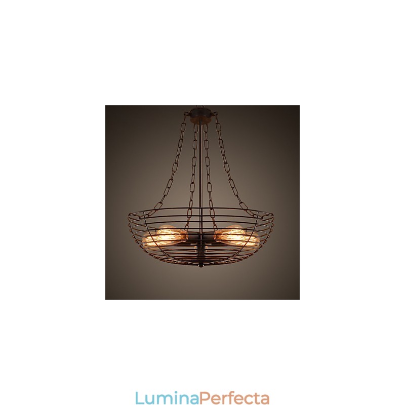 Plafoniere retro clasice din metal Lampe suspendate simple Lampă suspendată cafenea