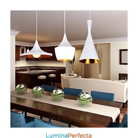Lampă suspendată din metal cu pictură în stil mini Lampă suspendată din metal cu pictură în stil mini
