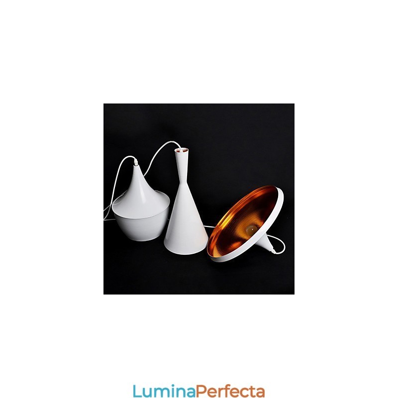 Lampă suspendată din metal cu pictură în stil mini