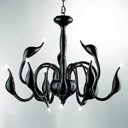 Candelabru din metal galvanizat în stil lumânare modern și contemporan