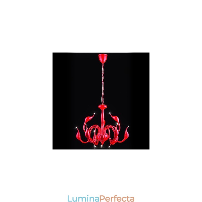 Candelabru din metal galvanizat în stil lumânare modern și contemporan