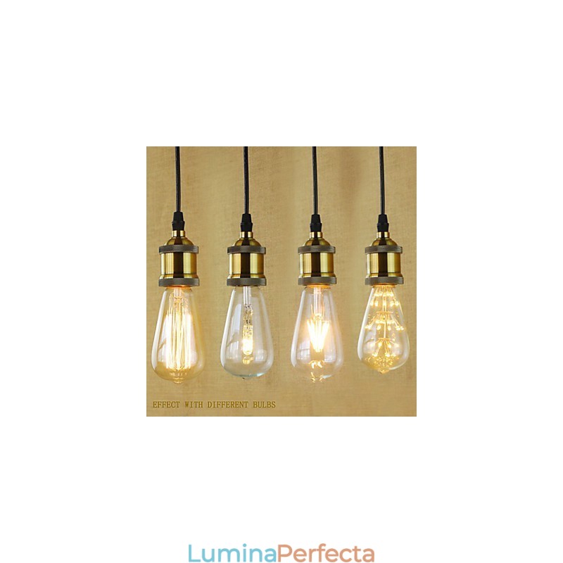 Lumini suspendate Tradițional Clasic Vintage Retro Country Garaj Metal