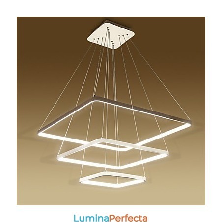 Lampă suspendată cu design modern, trei inele Lampă suspendată cu design modern, trei inele