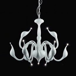 Candelabru din metal galvanizat în stil lumânare modern și contemporan