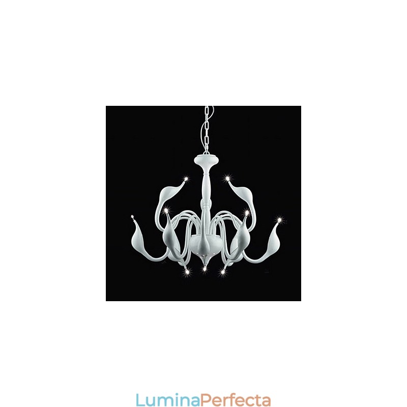 Candelabru din metal galvanizat în stil lumânare modern și contemporan