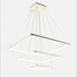 Lampă suspendată cu design modern, trei inele
