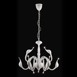 Candelabru din metal galvanizat în stil lumânare modern și contemporan