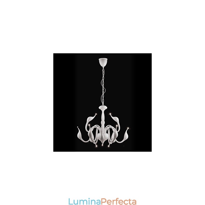 Candelabru din metal galvanizat în stil lumânare modern și contemporan