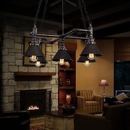 Plafoniere retro clasice din metal Lampe suspendate simple Lampă suspendată cafenea