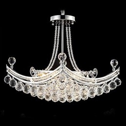 Lampă suspendată metalică galvanizată, modernă și contemporană