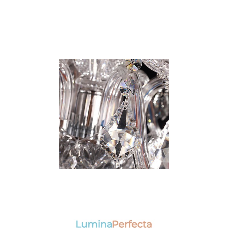 Candelabru Cristal Lux Modern Living 8 Lumini