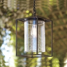 Cadru pătrat al tavanului de sticlă în stilul rustic nordic