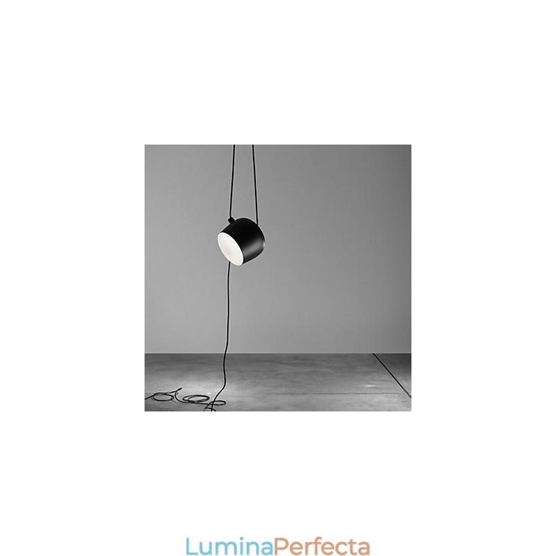 Lampă suspendată din metal cu pictură modernă contemporană