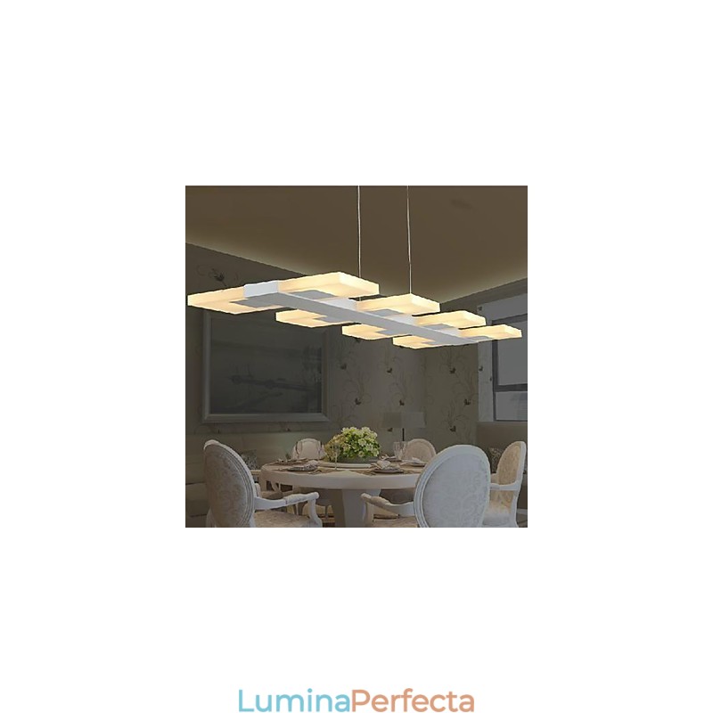 Lampă suspendată cu pictură modernă și contemporană în stil mini