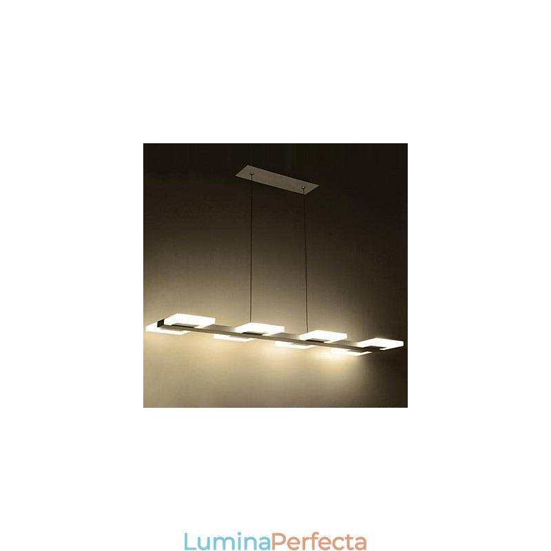 Lampă suspendată cu pictură modernă și contemporană în stil mini