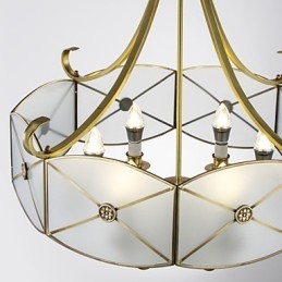 Familie de plafoniere din cupru cu design decorativ modern și contemporan