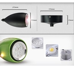 Lampă suspendată din metal, modernă și contemporană