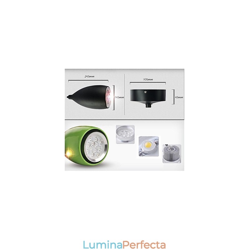 Lampă suspendată din metal, modernă și contemporană