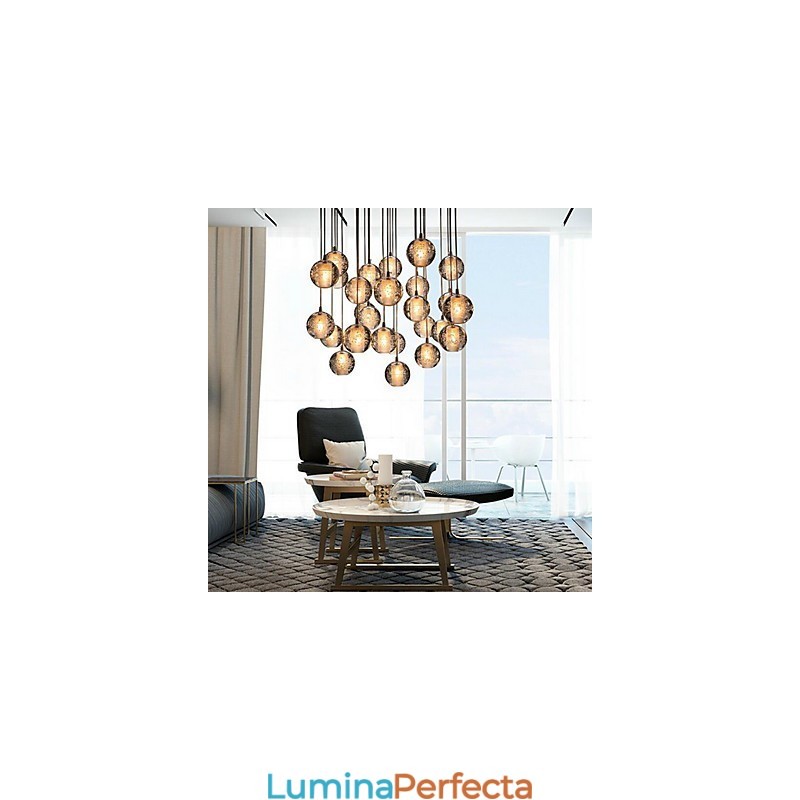 Lampă suspendată G4 Retroifit 3W Placare cu cromat Lampă suspendată modernă și contemporană
