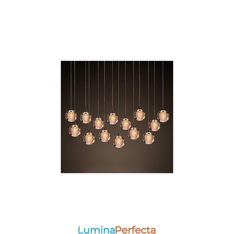 Lampă suspendată G4 Retroifit 3W Placare cu cromat Lampă suspendată modernă și contemporană