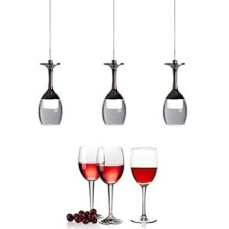 Lampe suspendate 3 lumini Placă spate lungă Modern Contemporan