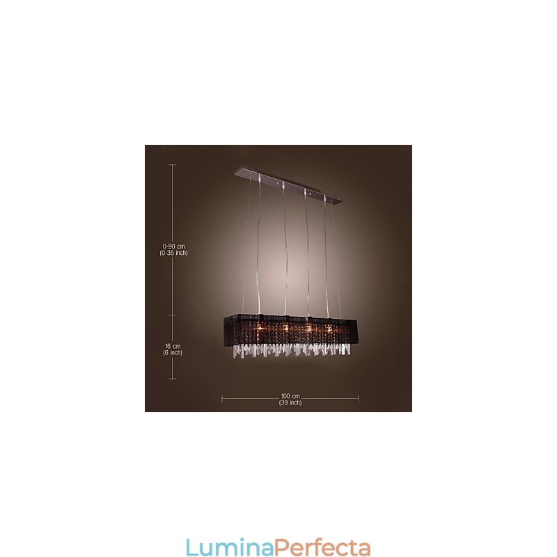 Modern Contemporan Insulă Crystal Altele Lampă suspendată din metal