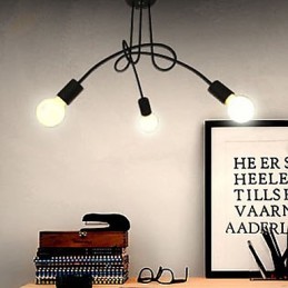 Candelabru din metal pictură contemporană modernă