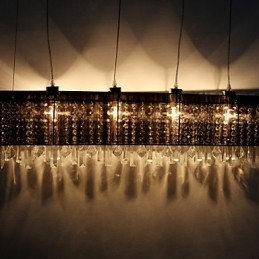 Modern Contemporan Insulă Crystal Altele Lampă suspendată din metal