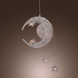 Lampă suspendată din metal galvanizat în stil modern și contemporan Globe