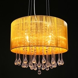 Pandantiv Toba Modern 4 Lumini Abajur Derulat Candelabru Cristal Candelabru Design Modern Minimalist